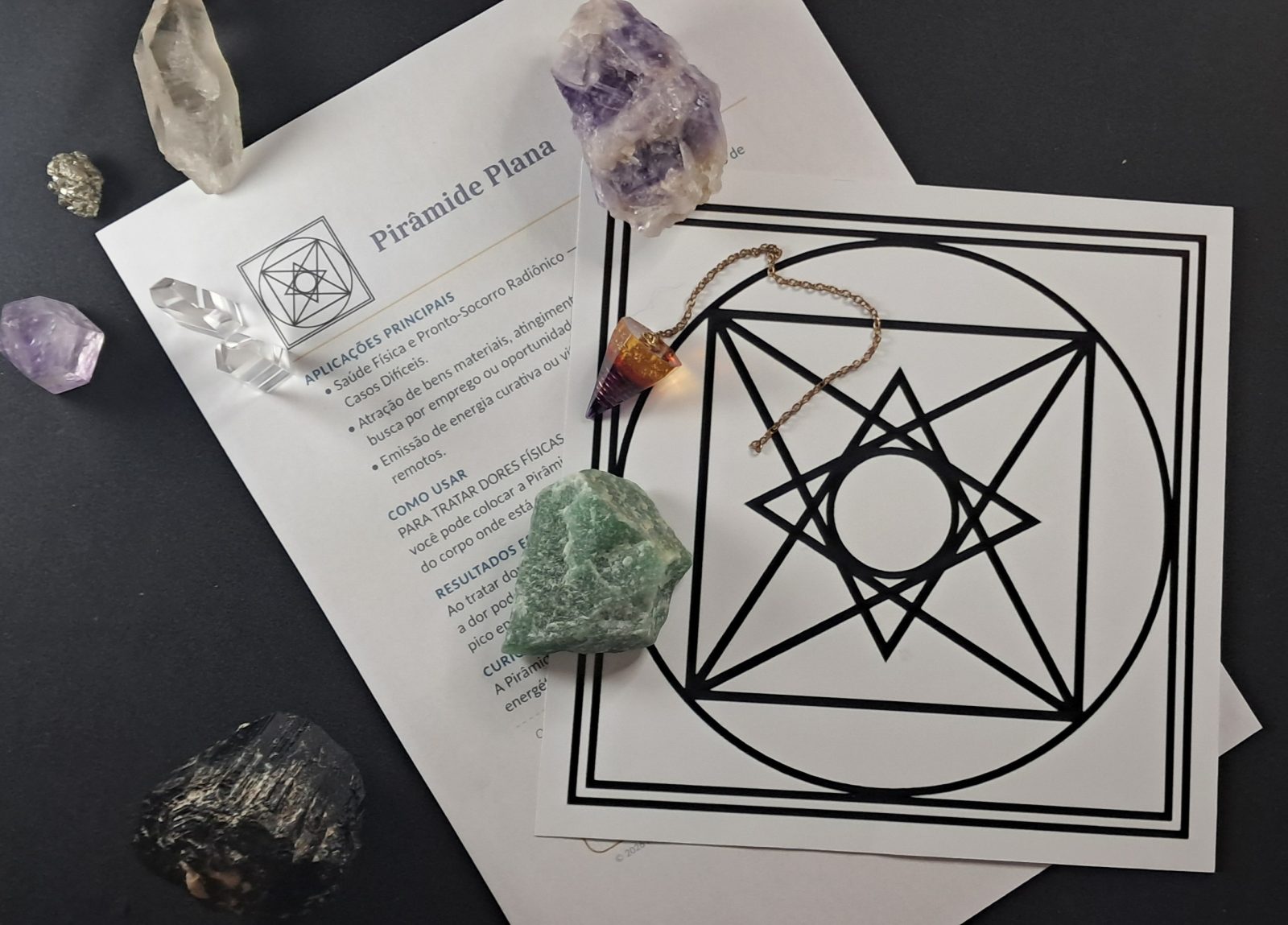 Prévia das fichas de consulta dos kits personalizados