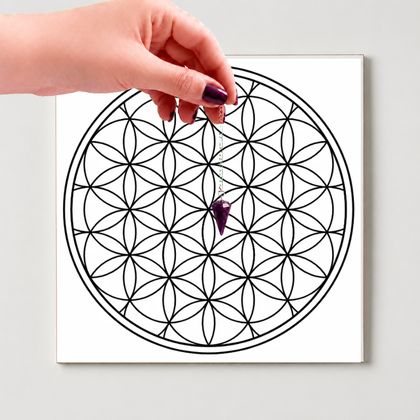 Gráfico radiestésico Flor da Vida